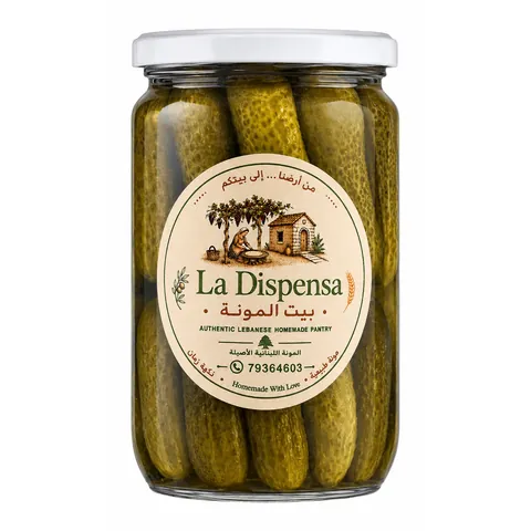 Cornichon pickles big