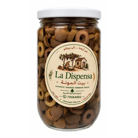 Chopped black olives